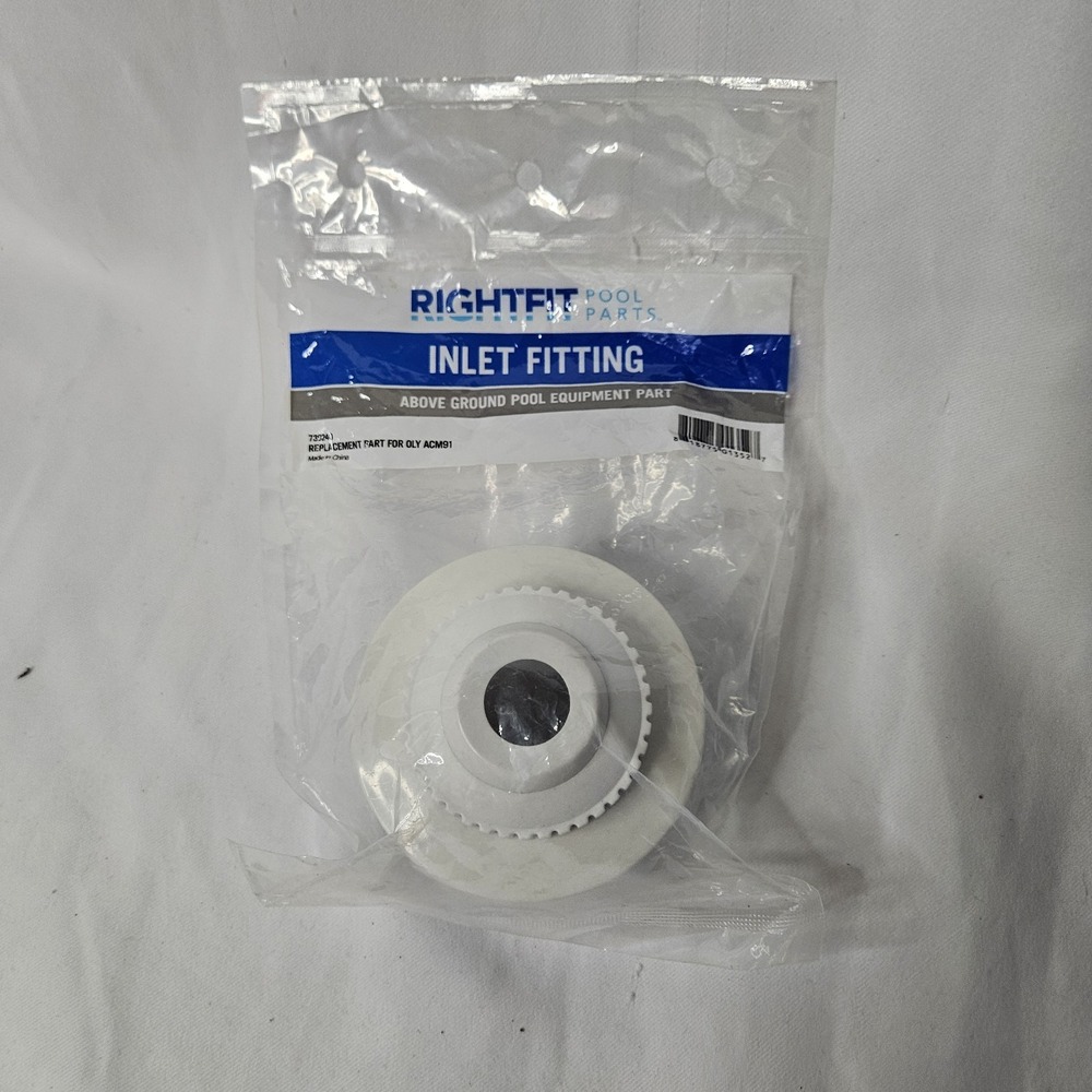 Rightfit Pool Parts Inlet Fitting Above Ground‎ Pool 730240 NIP